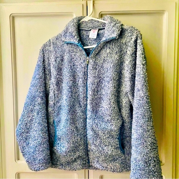 VOGO athletica tugga blue zip up jacket - Picture 2 of 5